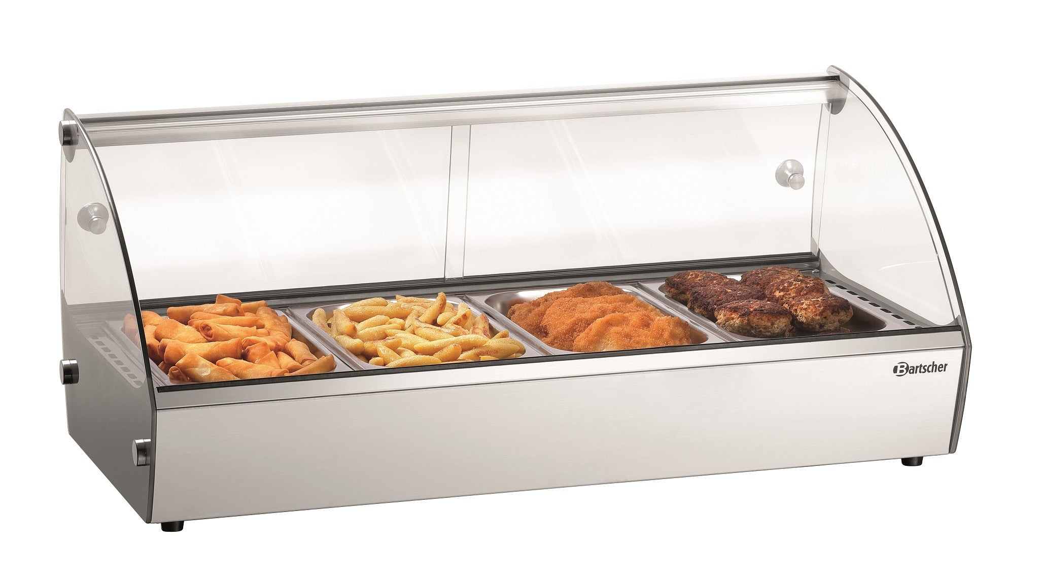 Vitrine chaude - 4 x GN 1/3 - Bartscher - Mathon - 1