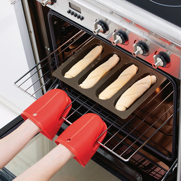 Plaque perforée  4 baguettes en silicone Lékué - Mathon - 5