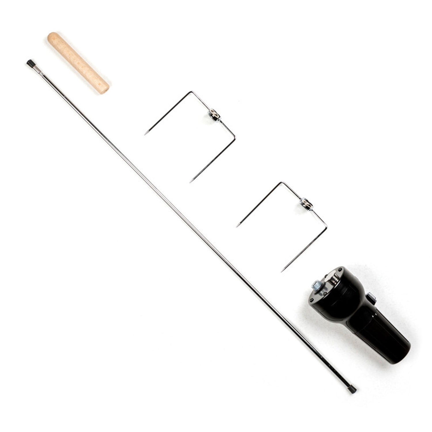 Kit tournebroche 63 cm pour barbecue Somagic - Mathon - 1