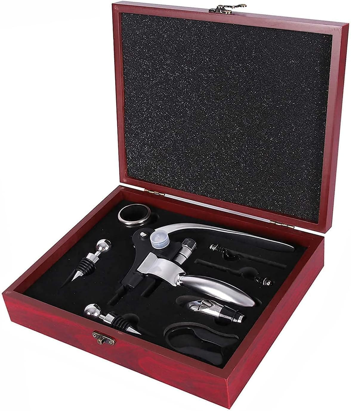 Ensemble d’ouvre-bouteilles 8 pièces avec coffret bois Vendos85 - Mathon