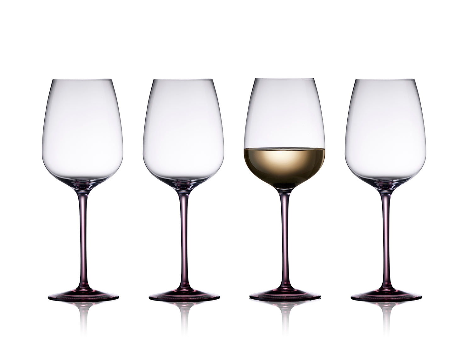 Set de 4 verres à vin VIENNA Violet Lyngby Glas - Mathon - 1