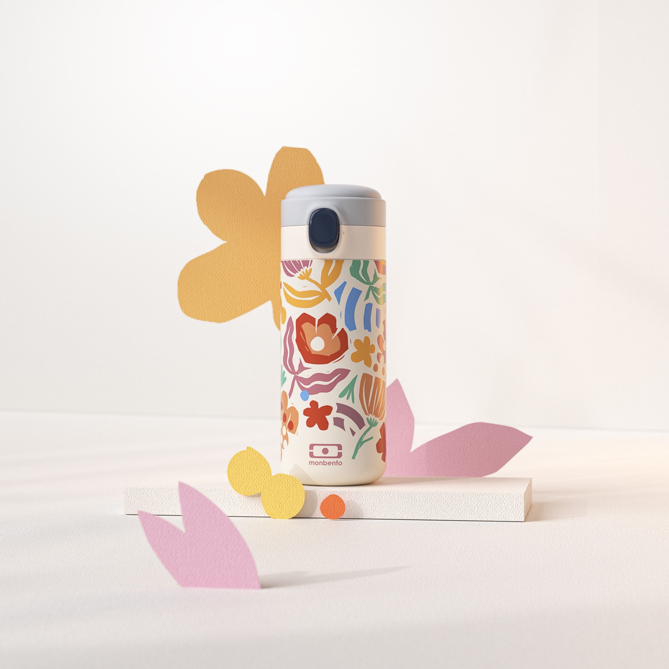 Gourde isotherme à bec verseur Pop 360ml Papercut Monbento - Mathon - 5