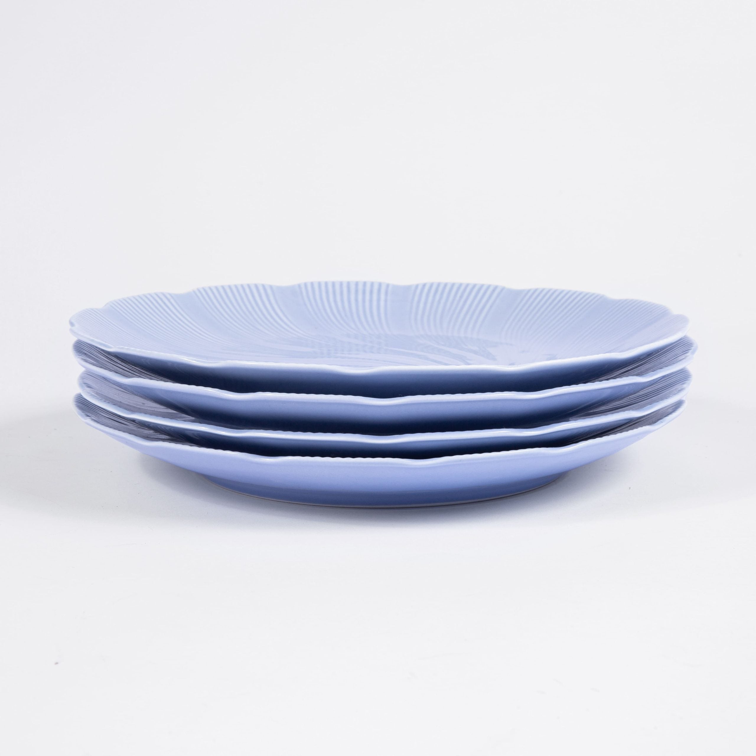 Assiette plate TAHITI Bleu (25cm) OGRE La Fabrique - Mathon - 2