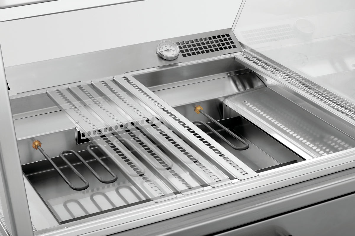 Vitrine chauffante GN2110-R - 2.1 kW - Bartscher - Mathon - 5