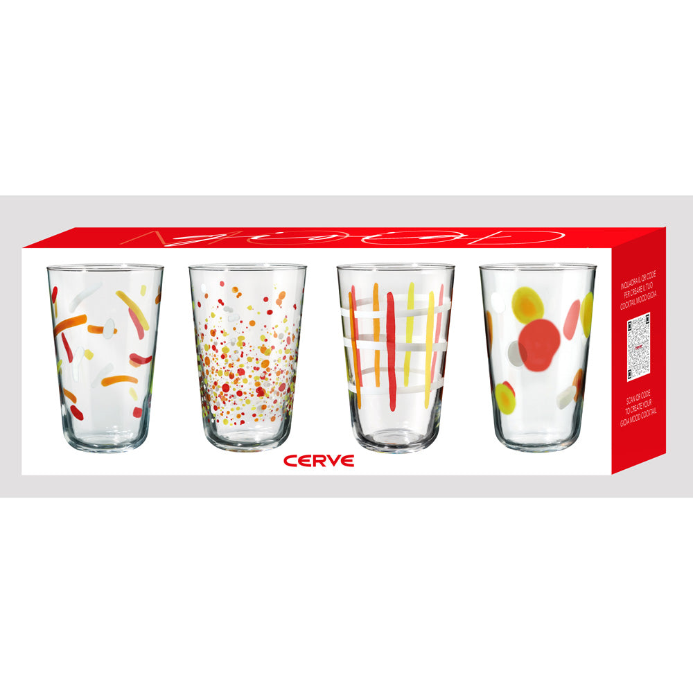 Boite de 4 gobelets Gioia 40 cl Table passion - Mathon - 2