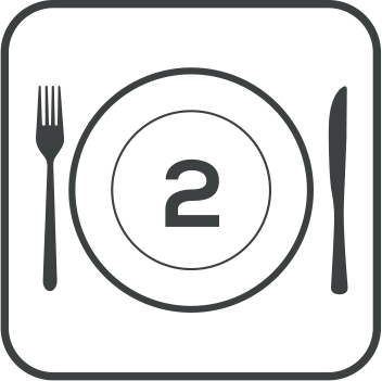 Appolia Plat à four carré, light blue, 21 cm Peugeot - Mathon - 5