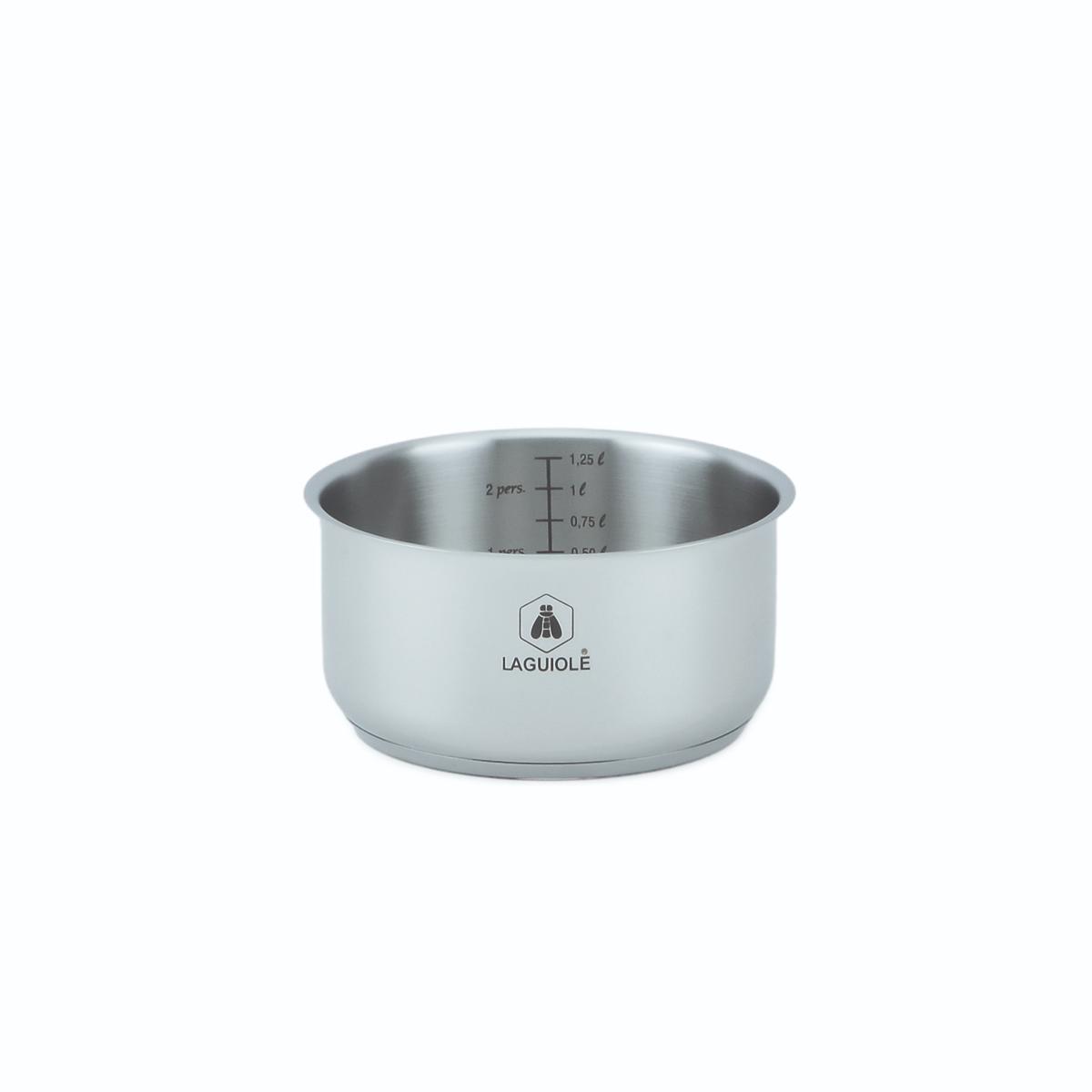 Set de 3 casseroles inox amovible 16/18/20cm - "Réactif" Laguiole Cuisson - Mathon - 3