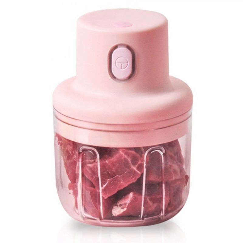 Hachoir électrique portable sans fil 250ml Rose Herzberg HG03176-PNK Herzberg - Mathon - 2