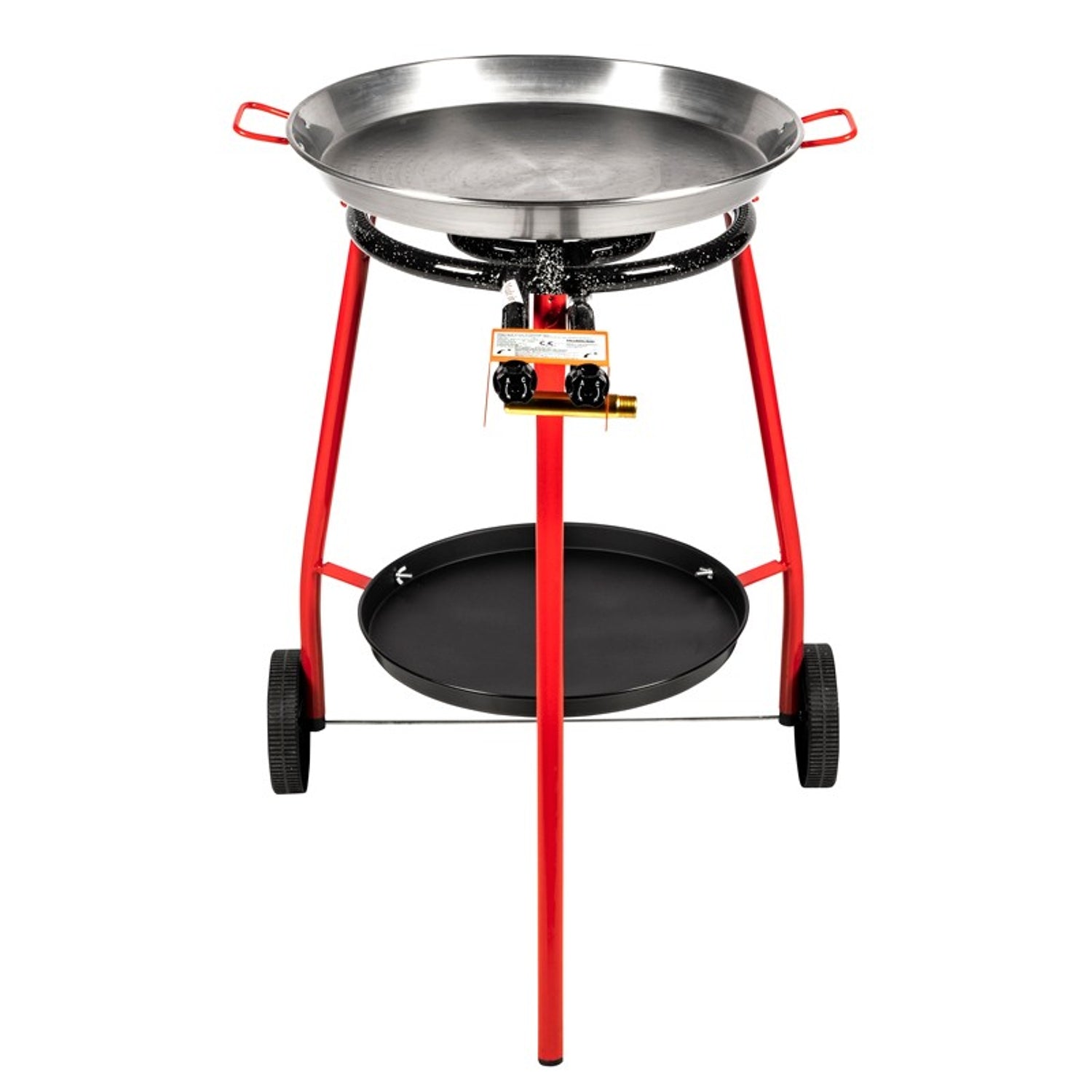 Paellera à gaz VALENCIA sur chariot - 11,4kW Somagic - Mathon - 2