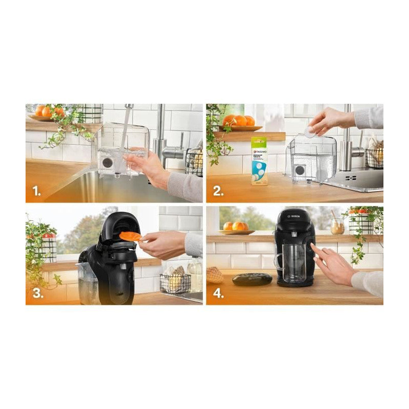 Machine A Café Multi-boissons -   - Tassimo - T11 Style Noir - 1400 W Bosch - Mathon - 5