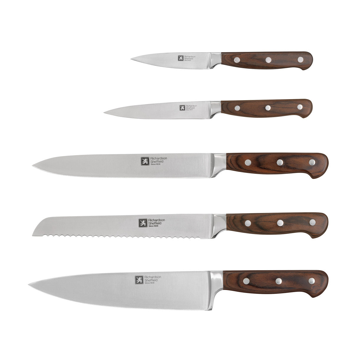 Virtuose - Bloc 5 couteaux de cuisine Richardson Sheffield - Mathon - 3