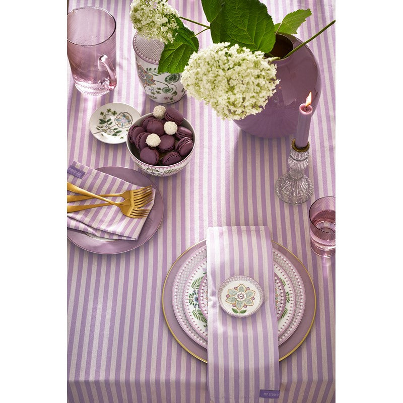 Lot de 6 Repose-sachets Lily & Lotus Blanc Cassé - 9cm Pip Studio - Mathon - 1