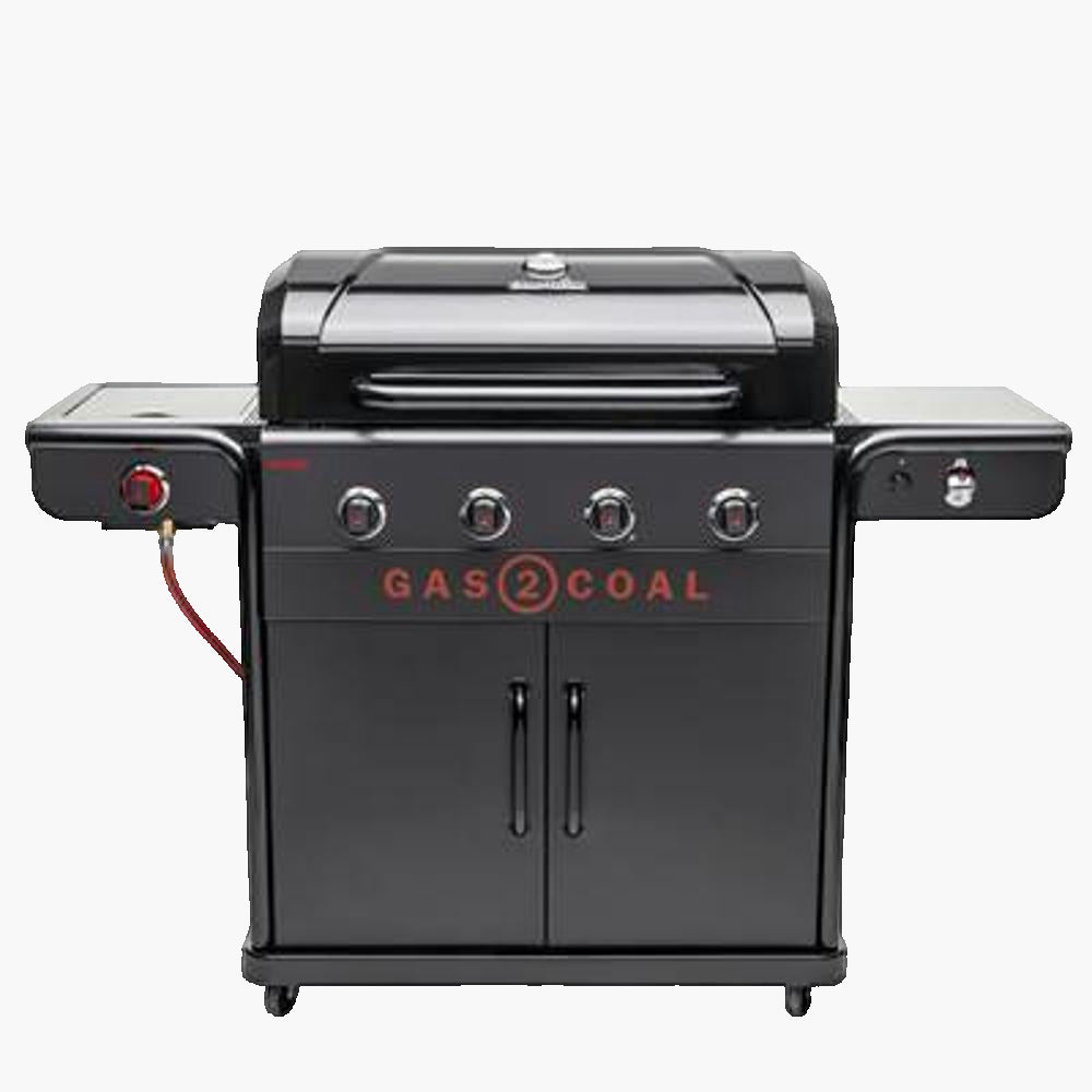 Barbecue hybride Gas2Coal 2.0 4B Special Edition + plancha - Char-Broil Char-Broil - Mathon - 1