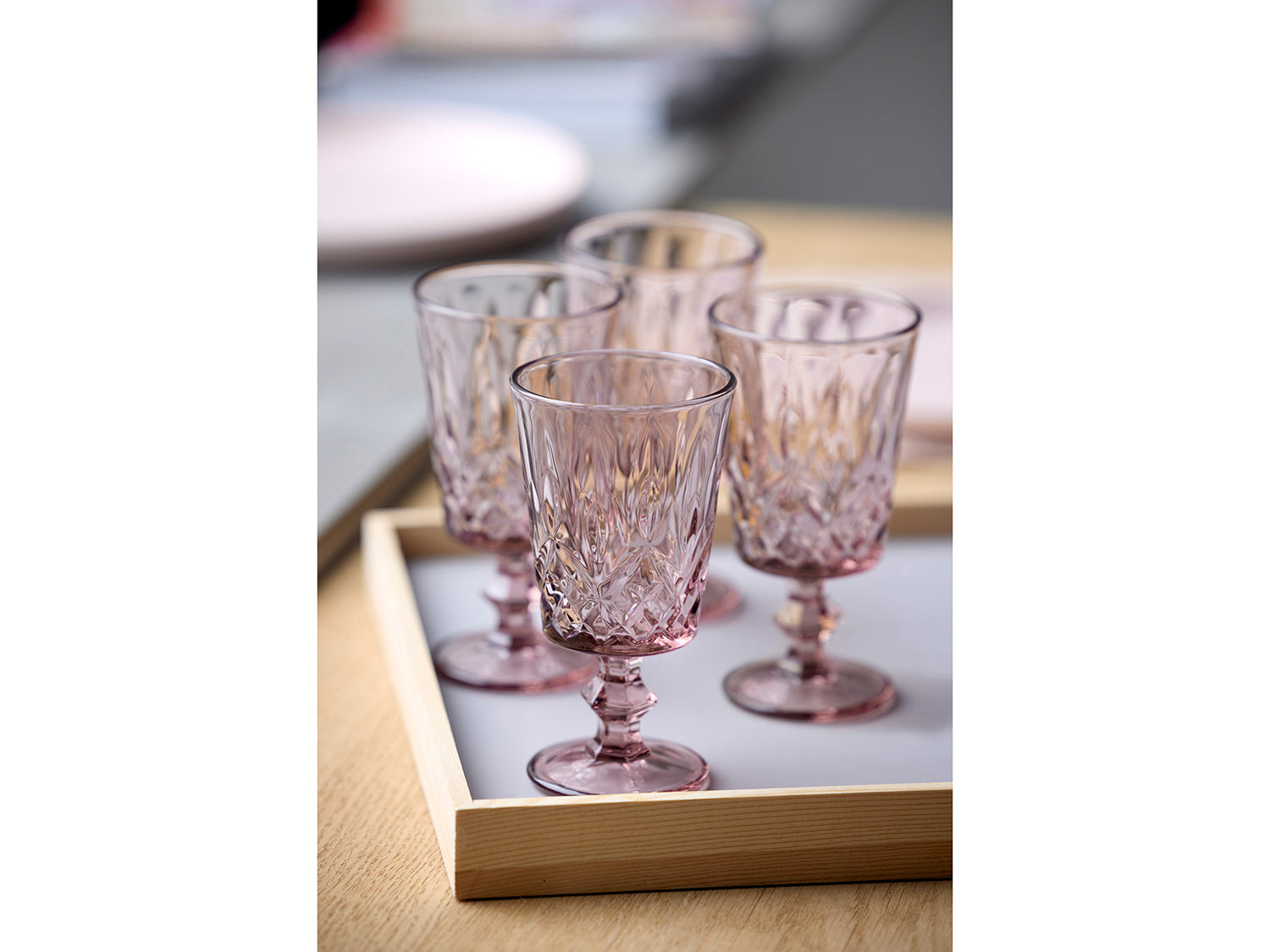 Set de 2 verres à vin SORRENTO Rose Lyngby Glas - Mathon - 7