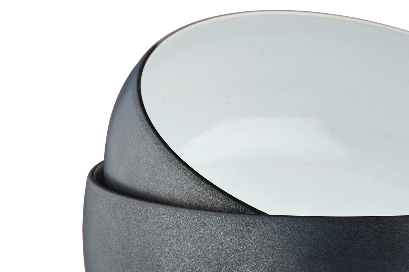 Lot de 12 set les essentiels en grès noir D Björn - Mathon - 4