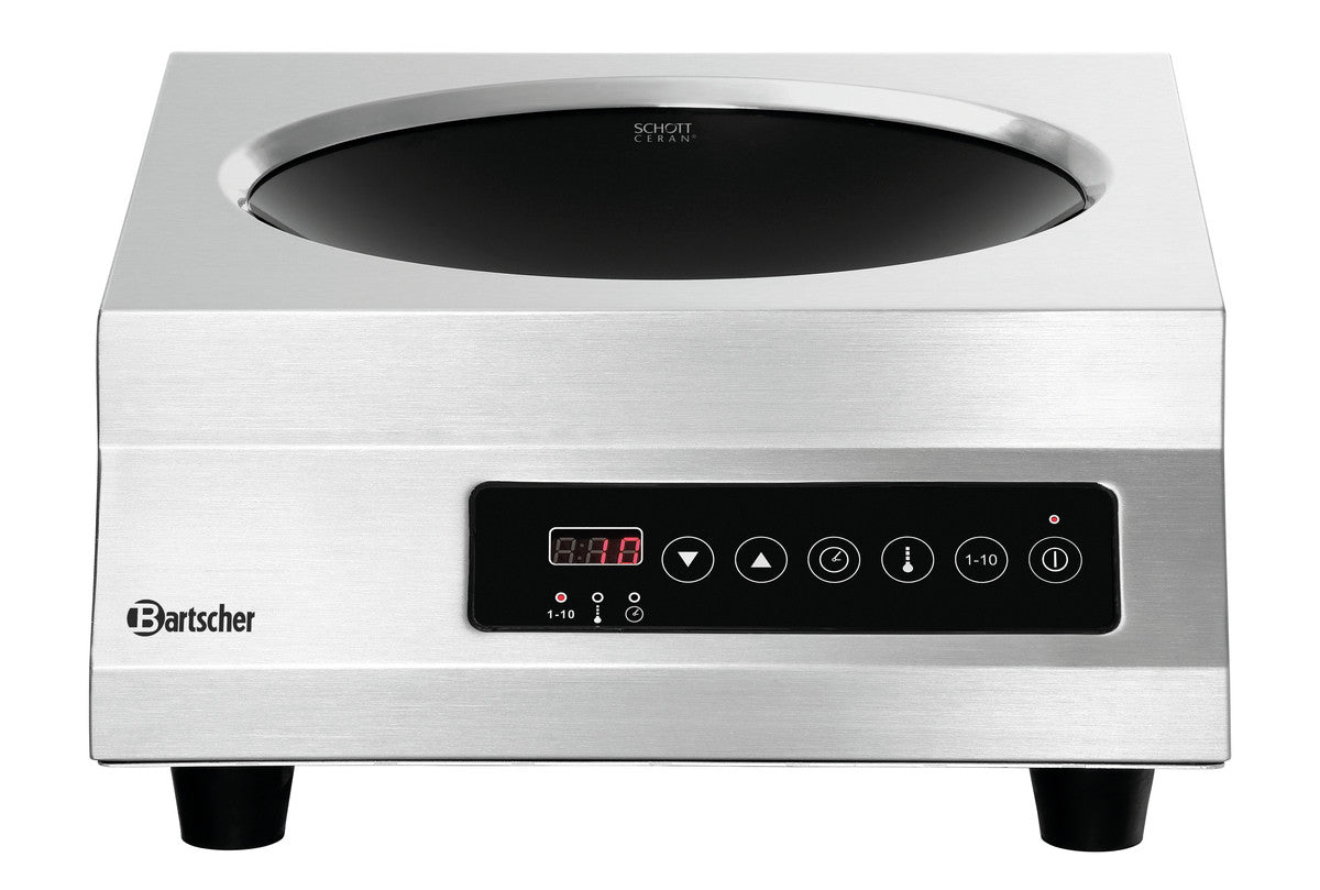 Wok à Induction Professionnel - 3,5kW - Bartscher - Mathon - 2