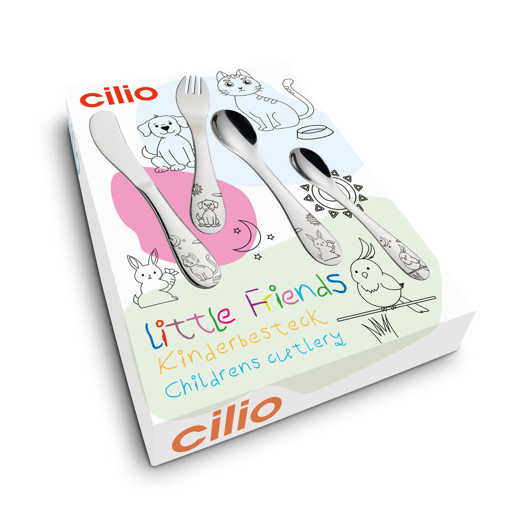 Couverts enfants Friends 4 pièces Chevalier diffusion - Mathon - 3