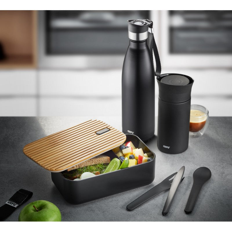 Bouteille isotherme olimpio, noir 750 ml Gefu - Mathon - 3