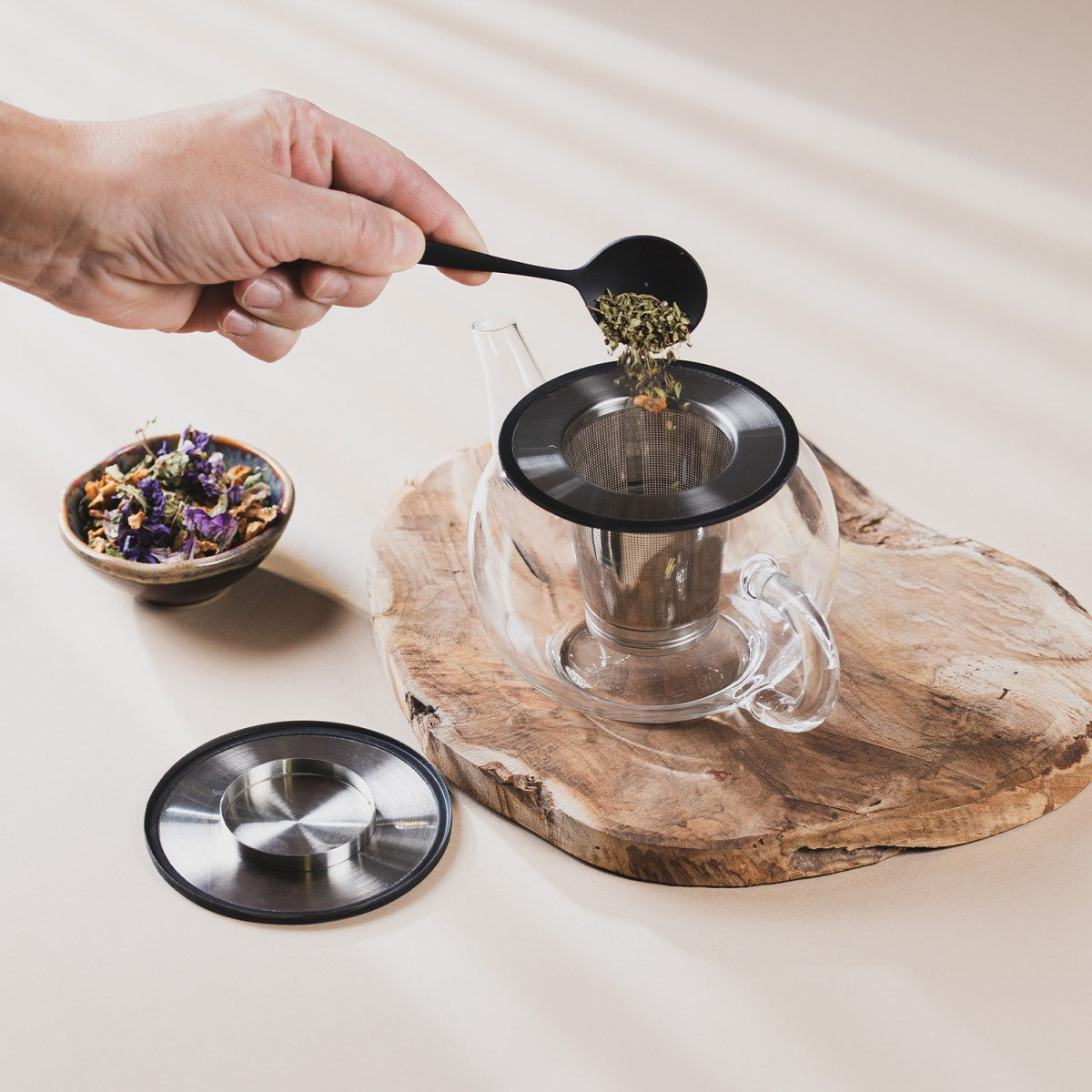 Filtre à thé universel en inox Cristel - Mathon - 2