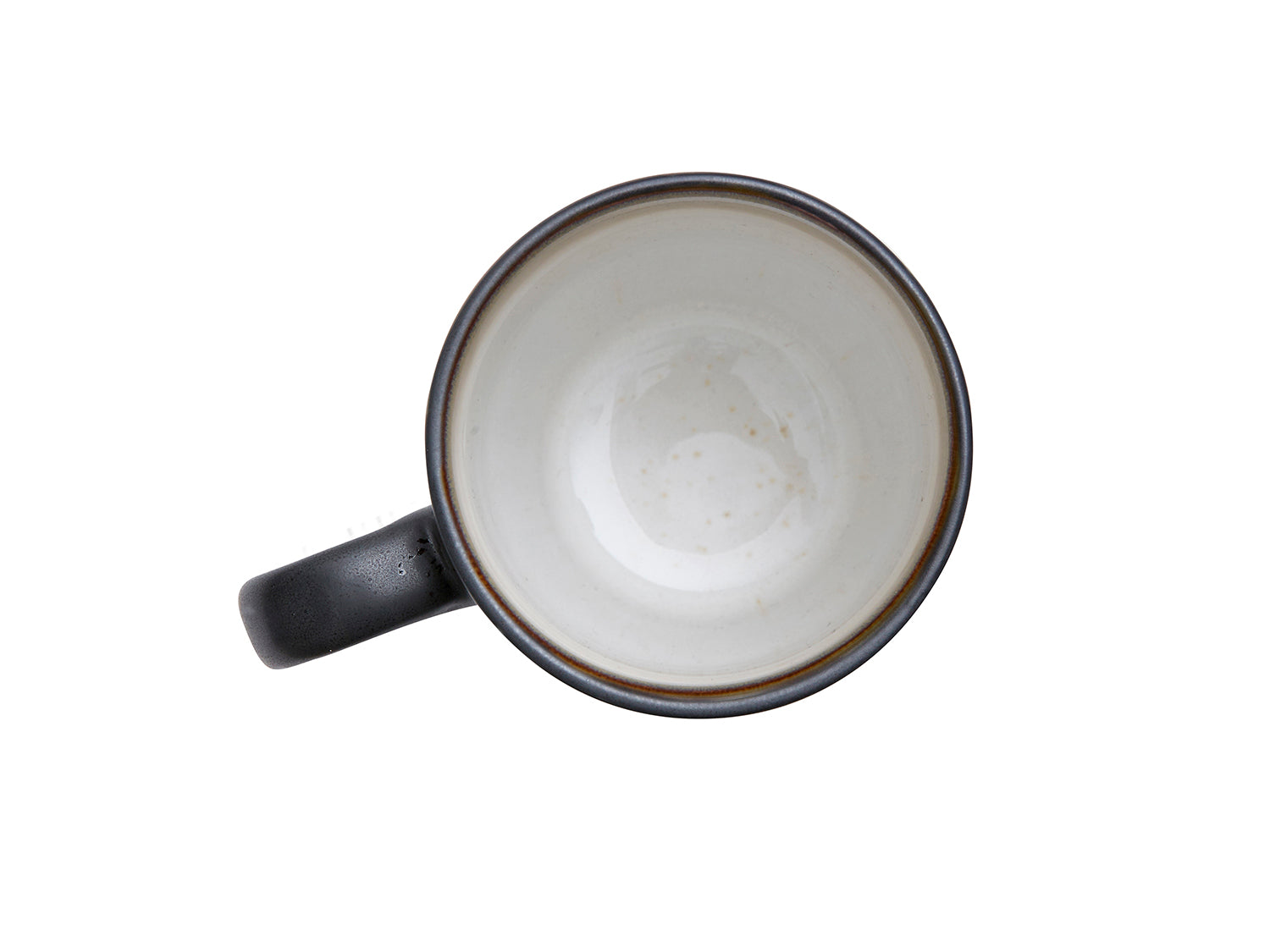 Set de 4 mugs GASTRO en grès Noir/clair Bitz - Mathon - 4