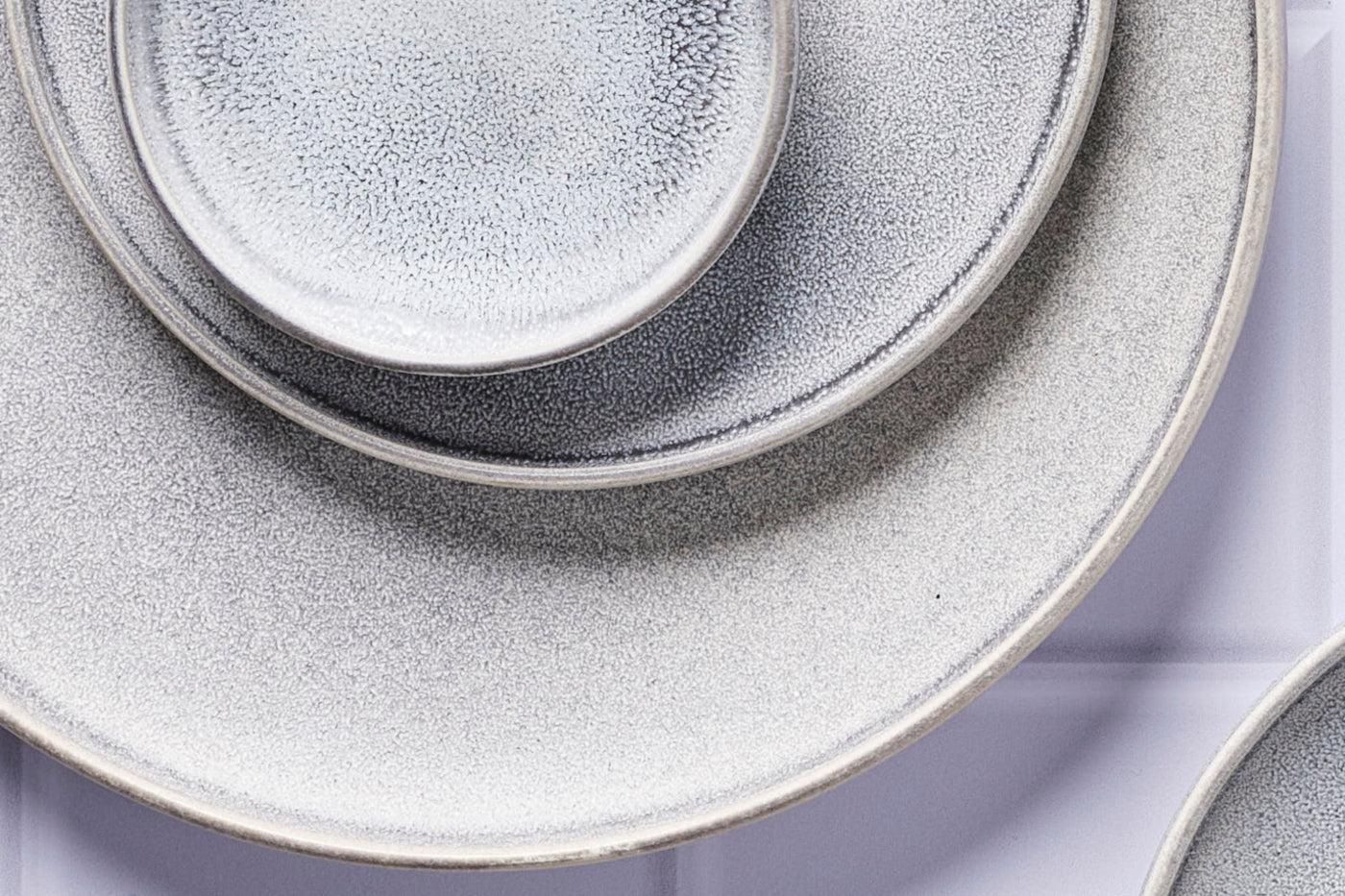 Service Complet STONE - 48 pièces - Gris lune Björn - Mathon - 3