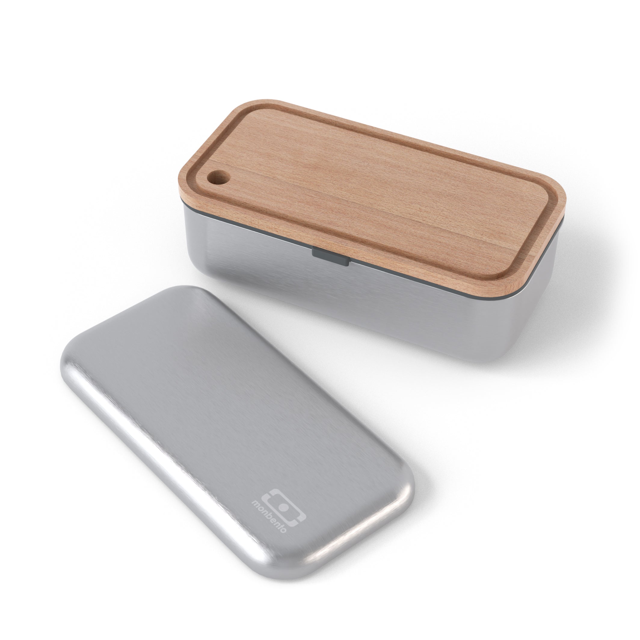 Set lunch box en métal 700ml Canyon + Planche à découper Monbento - Mathon - 2