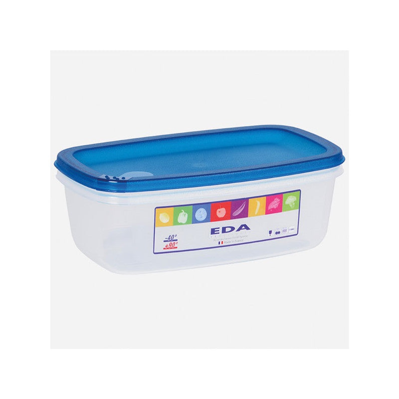 Boite Rectang.1.5l Naturel Couv.turqu. Eda - 10114 Na/ba.tu Eda - Mathon