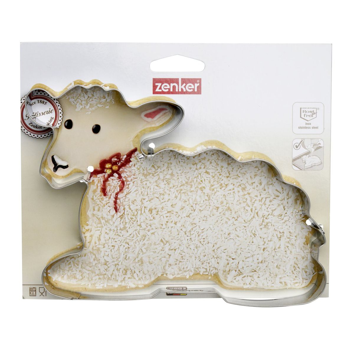 Emporte-pièce agneau pour dessert de pâques Zenker Pâques Zenker - Mathon - 6