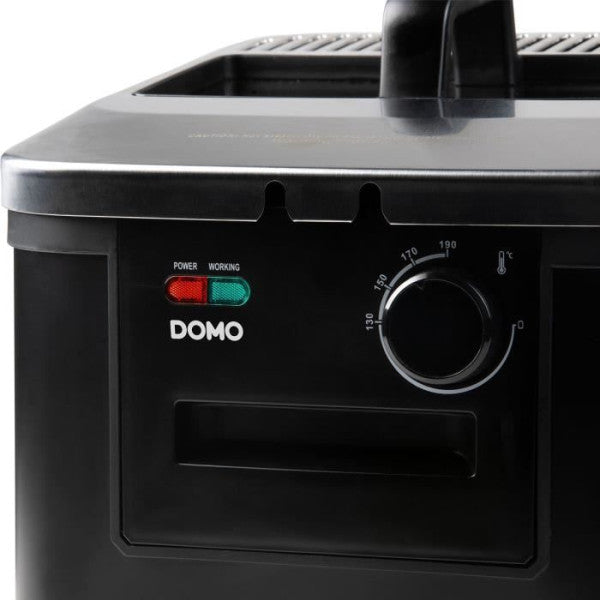 Friteuse Electrique Domo  4l 2000w Noir - Do545fr Domo - Mathon - 5