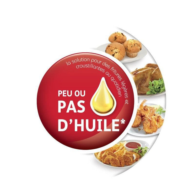 Moulinex Ez401d10 Easy Fry Digital, Friteuse Sans Huile, Capacite Xl 4,2 L, Ecran Tactile, 8 Menus Preprogrammes, Arret Automati Seb - Mathon - 2