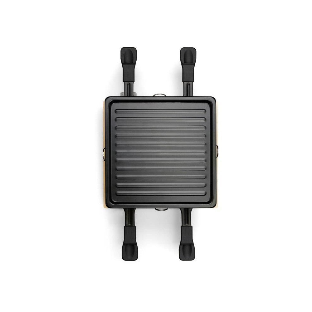 Appareil A Raclette 4 Personnes - Livoo - Doc311 - 800w - 4 Personnes - Plateau Grill Amovible Antiadhésif - Thermostat Ajustab Livoo - Mathon - 3
