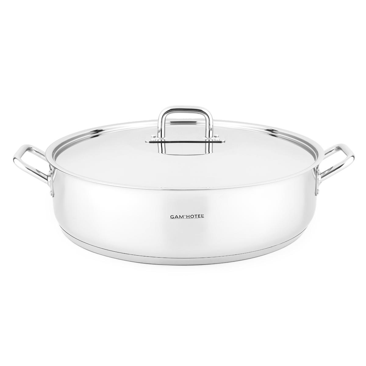 Sautoir inox - 50cm induction Gam Hotel - Mathon - 2
