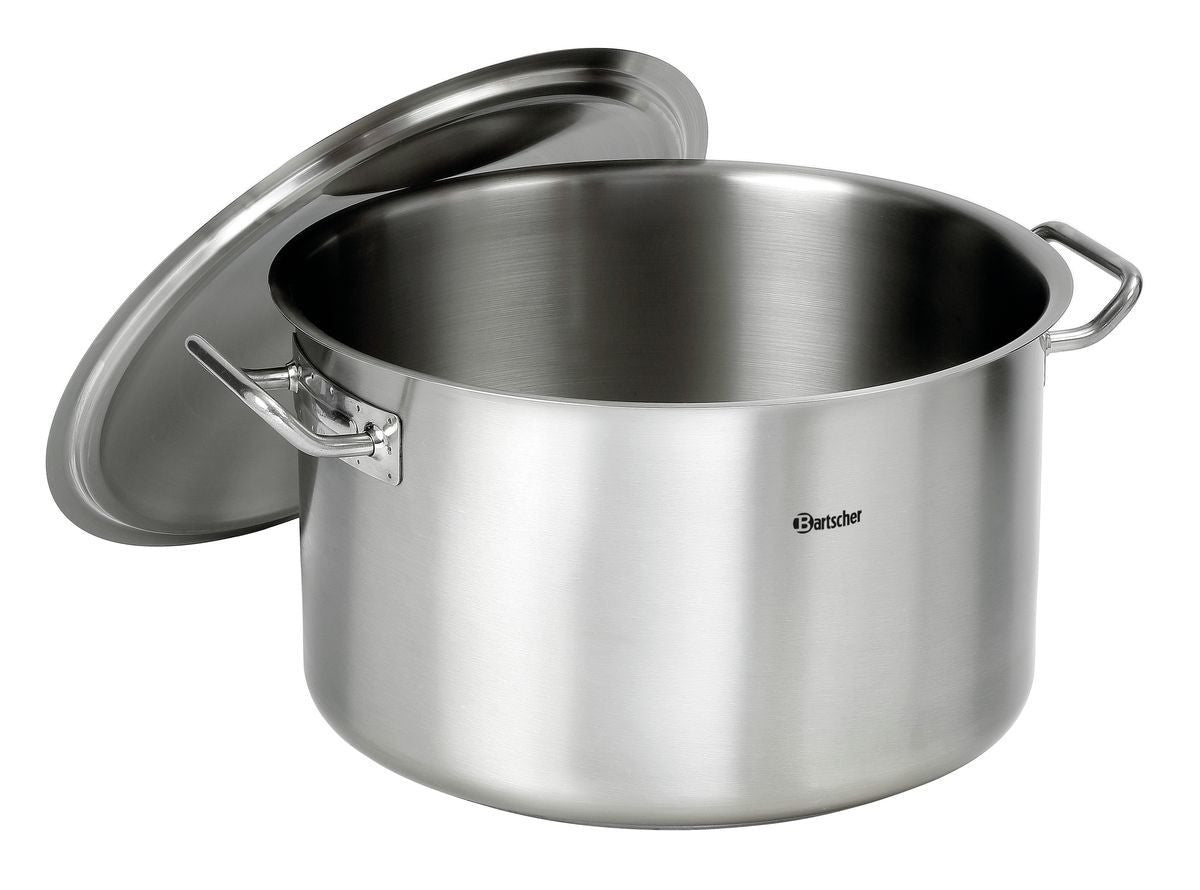 Marmite Inox 30 Litres avec Couvercle - Bartscher - Mathon - 1
