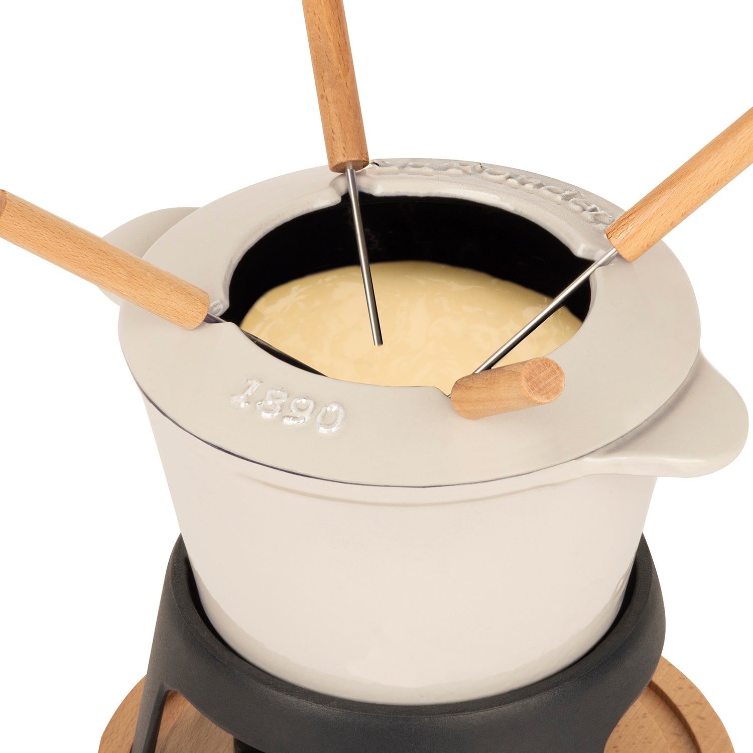 Set à fondue en fonte 4 personnes - MONT JOLY La Fonderie - Mathon - 6