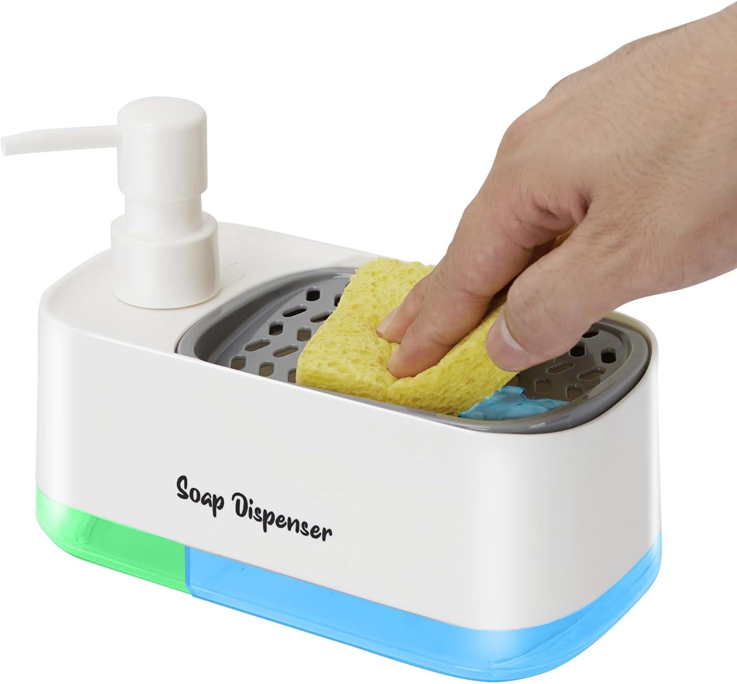 Distributeur de liquide vaisselle pour évier de cuisine Vendos85 - Mathon