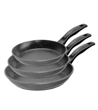 Lot de poêles, 3 pcs 20/24/28 cm Stoneline - Mathon - 1