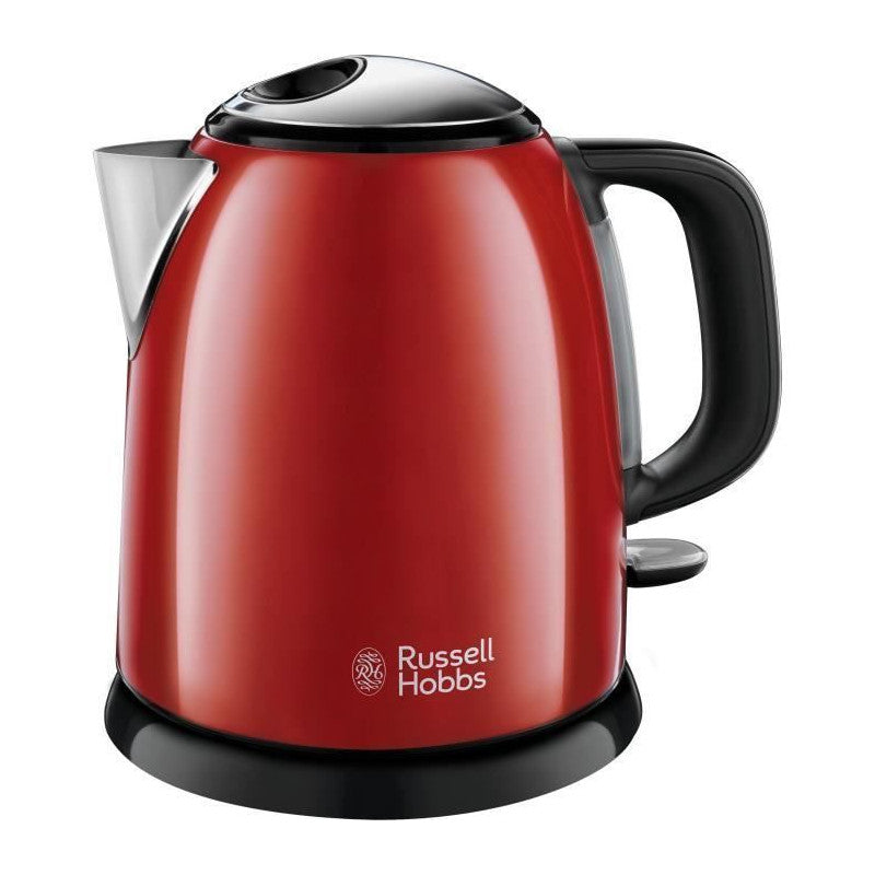 Russel Hobbs 24992-70 Bouilloire Compacte Colours Plus Capacite 1 L Filtre Anti-calcaire Amovible Lavable - Rouge Russell Hobbs - Mathon - 1