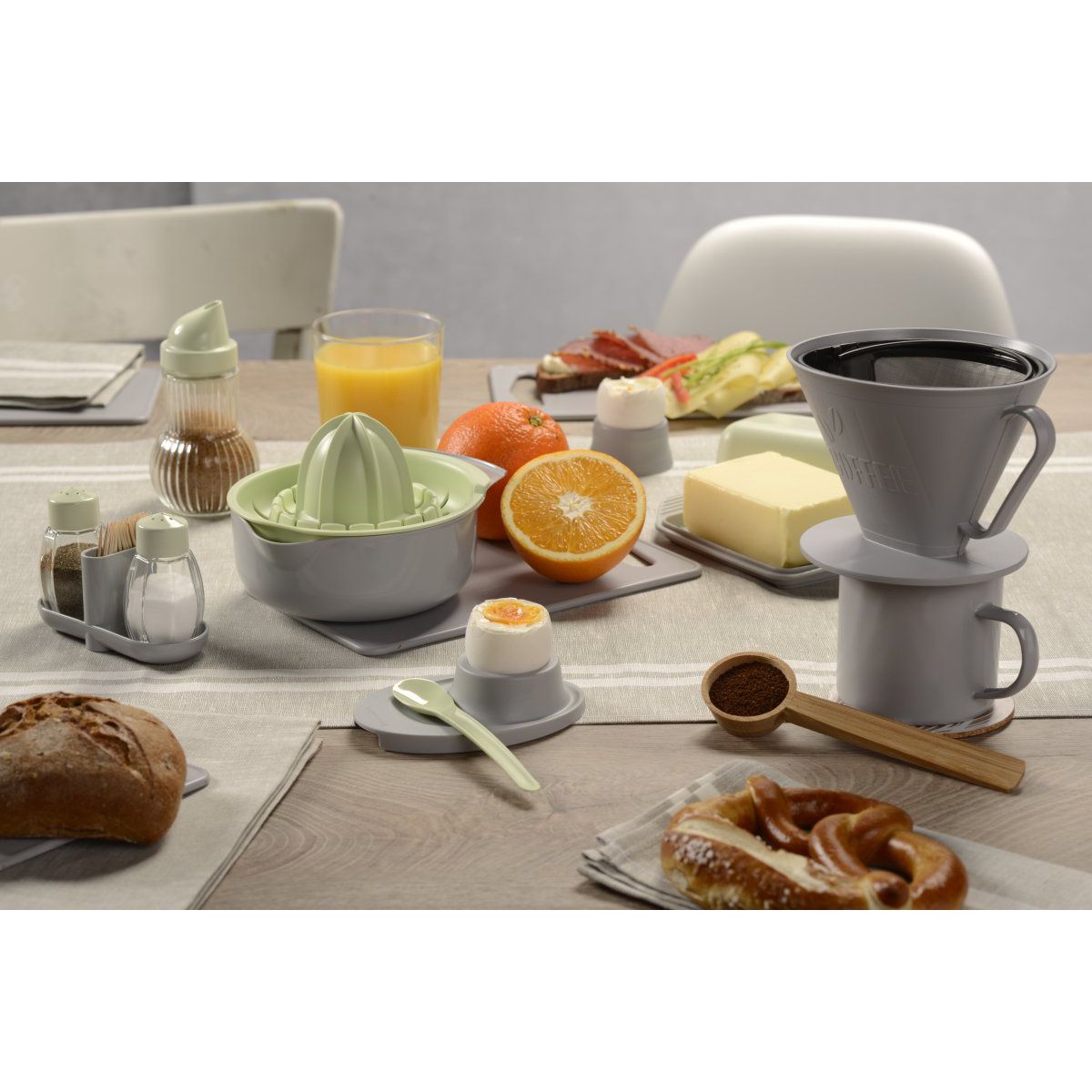 Ensemble de 2 cuillères doseuses à café en bambou Fackelmann - Mathon - 6