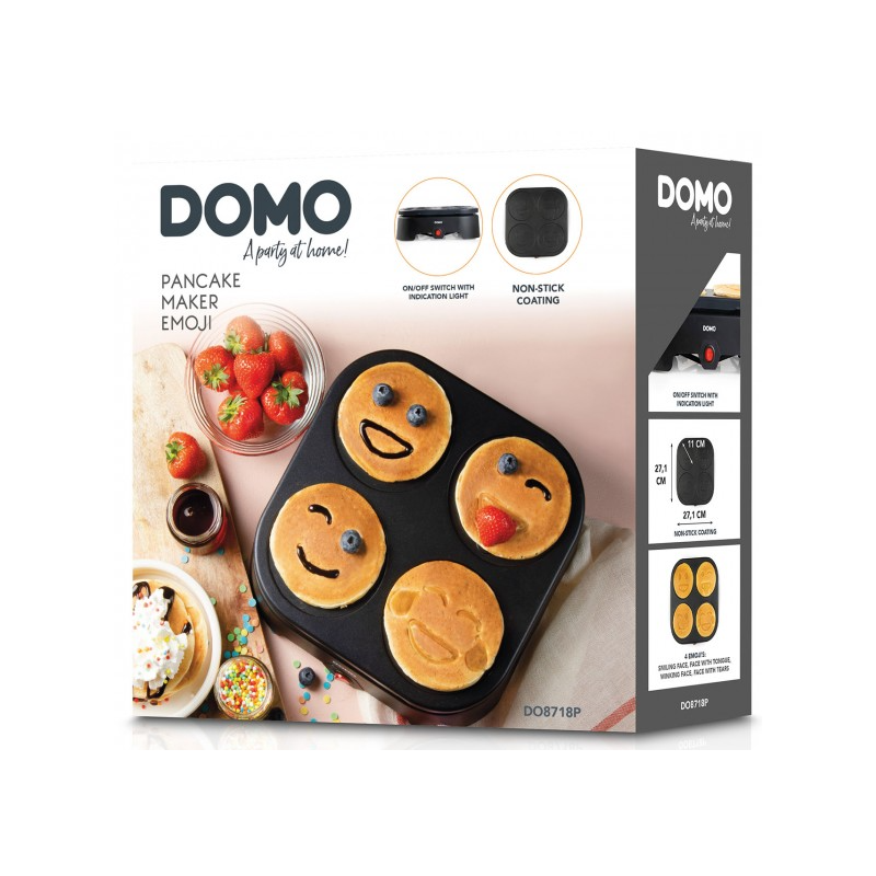 Crêpière Domo Do8718p Domo - Mathon - 4