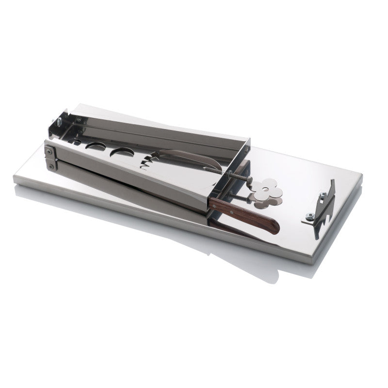 Support à jambon pliable zen – acier inoxydable, couteau inclus Don Hierro - Mathon - 5