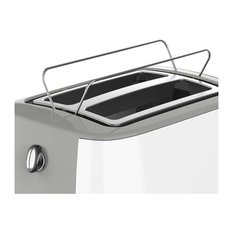 Grille-pain -   - T02t1050w - 2 Fentes - 7 Niveaux De Puissance - Tiroir Ramasse-miettes - Blanc Brandt - Mathon - 6