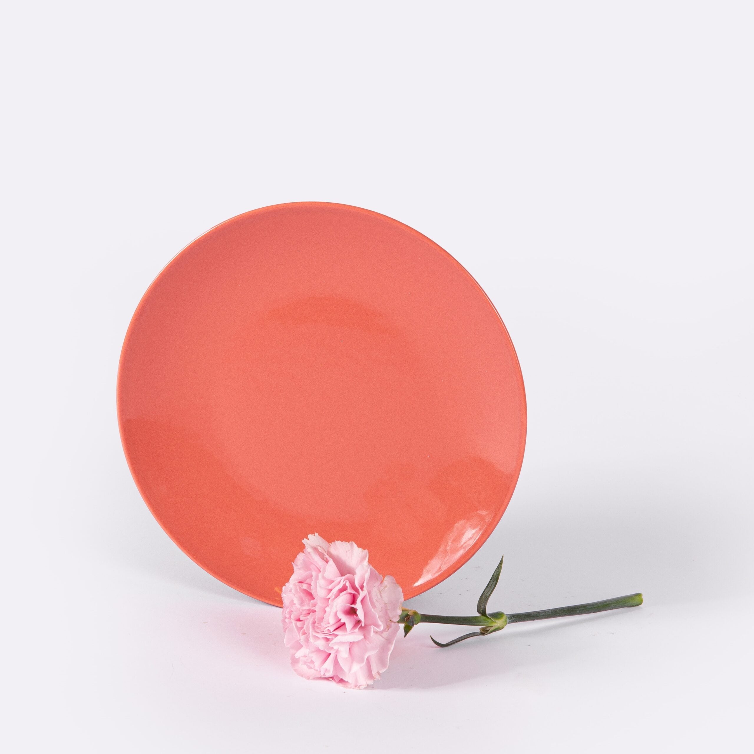 Petite assiettes ronde terracotta OGRE La Fabrique - Mathon - 2