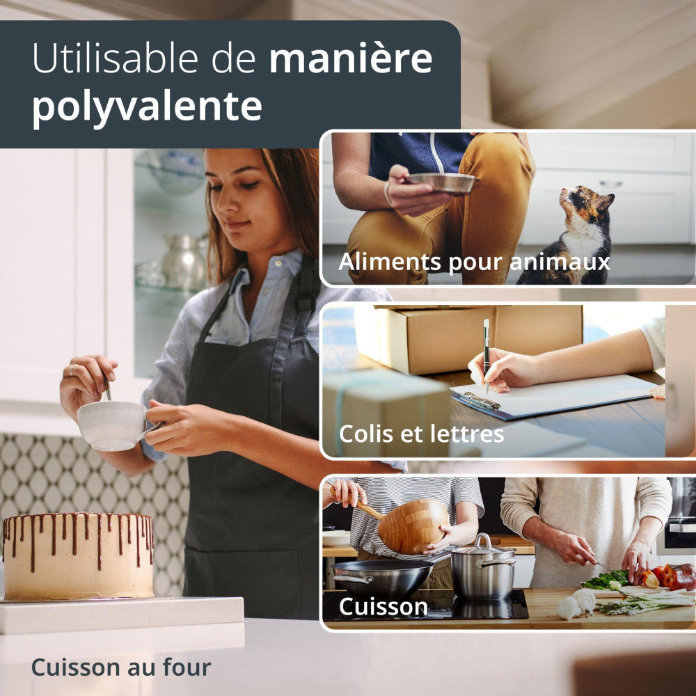 Balance De Cuisine Digitale - Ade - Ramona - Bambou - 23 X 18 X 2 Cm - Inclus 2 Piles Cr2032 ADE - Mathon - 6