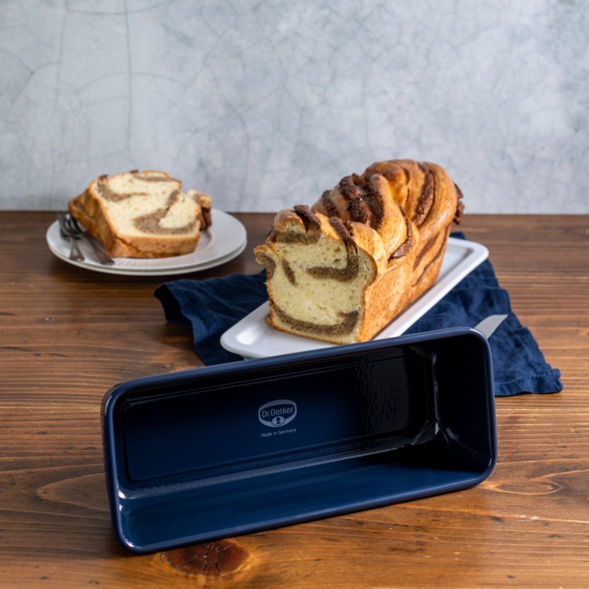 Set de 2 moules à cakes de 25 cm et 30 cm Dr. Oetker Back Liebe Dr. Oetker - Mathon - 4