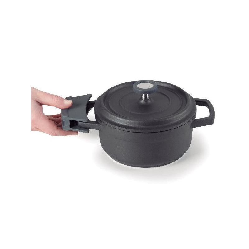 Cocotte ovale en fonte d