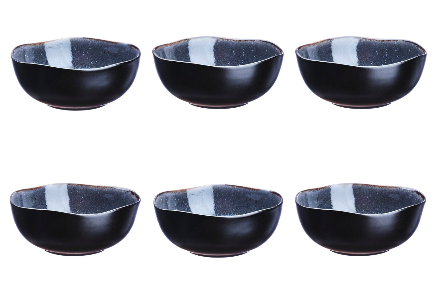 Bol IRIS Ø16,5cm - 6 pièces - Bleu nuit Björn - Mathon - 1