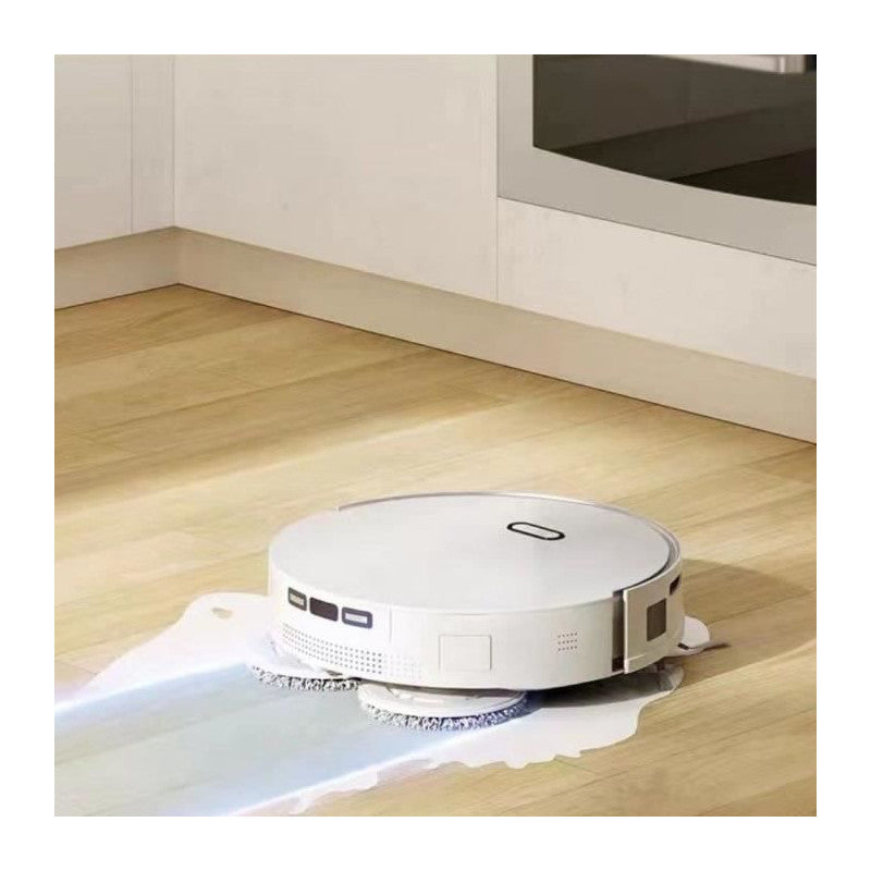 Robot Aspirateur Laveur Connecté Avec Base De Vidage - Eziclean All In One Z15 Pro - 10 000 Pa - 1,5 L - Blanc Eziclean - Mathon - 5