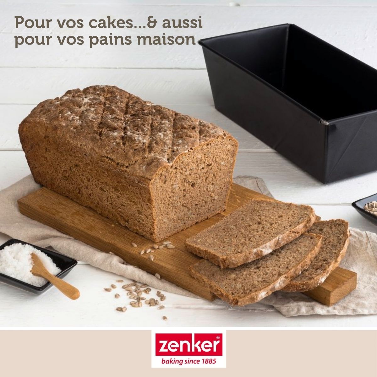 Moule à cake 25 cm Zenker Pure Zenker - Mathon - 5