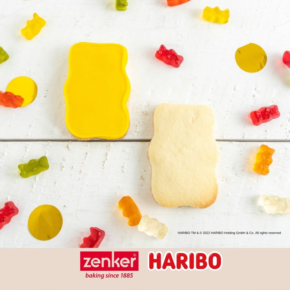 Lot de 3 emporte-pièces oursons en inox Zenker Haribo Zenker - Mathon - 8