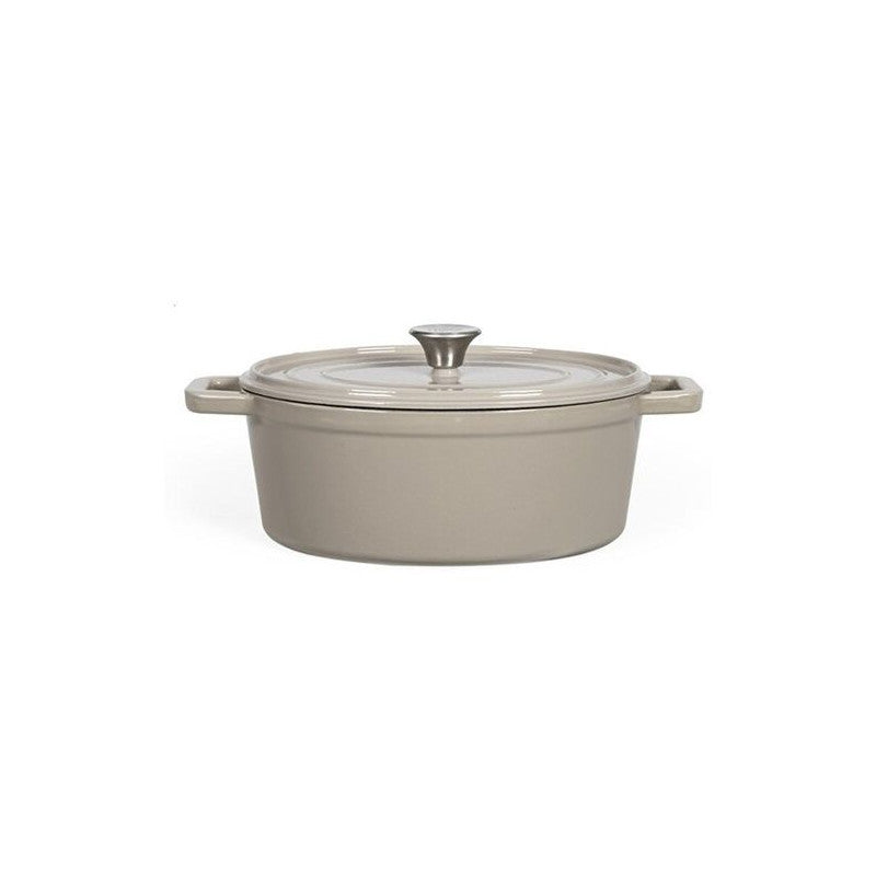 Cocotte Ovale - Livoo - Mep129g - Gris Livoo - Mathon - 1
